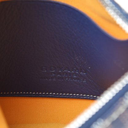 Goyard Goyardine Mini Senat Pochette Navy 6 of 8