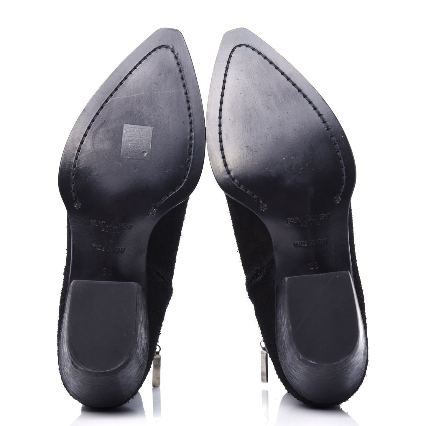 Suede Lukas Ankle Boots 38 Black