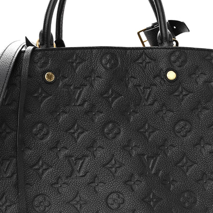 Louis Vuitton Empreinte Montaigne GM Black 8 of 12