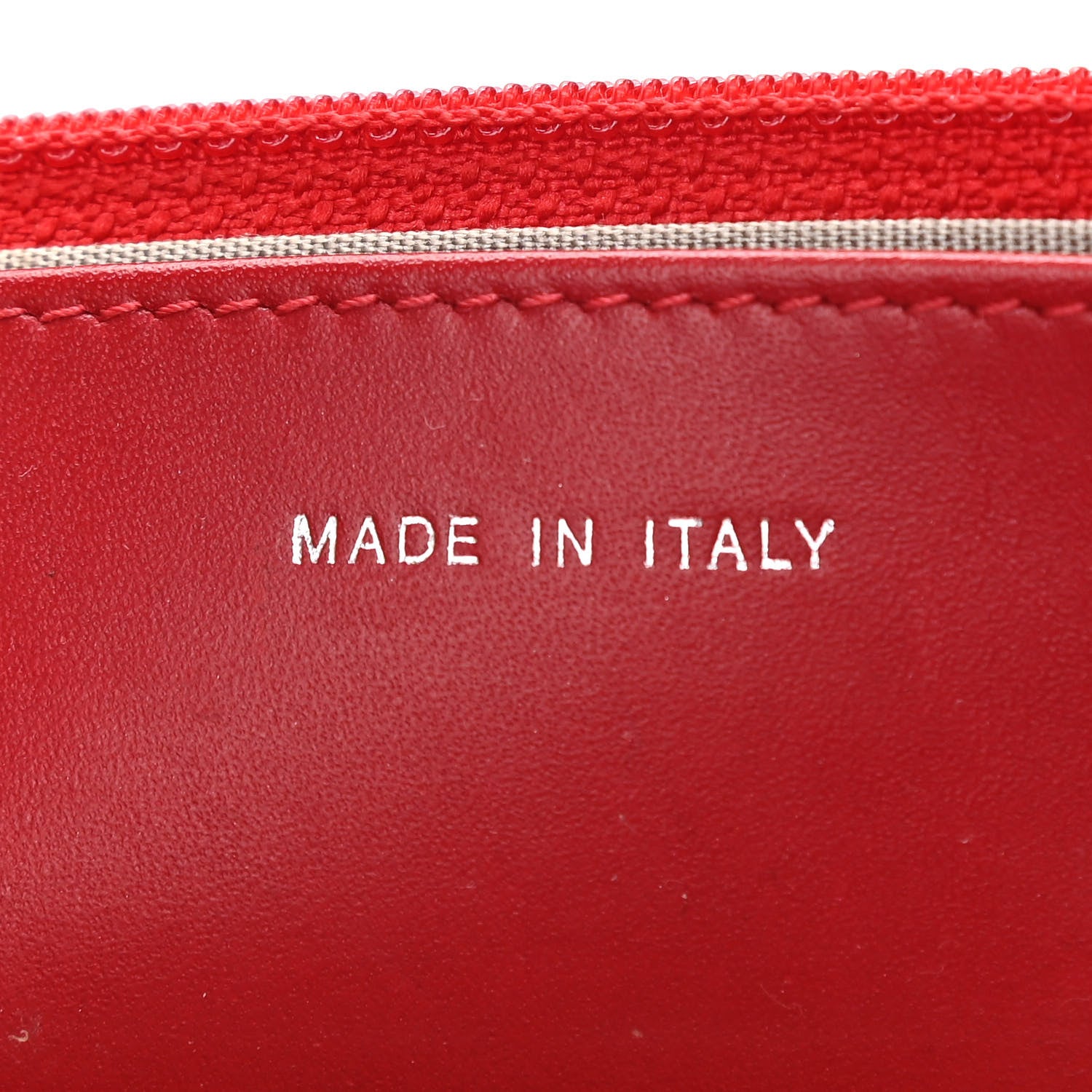 Chanel Patent Quilted Brilliant Wallet On Chain WOC Red 7 of 12
