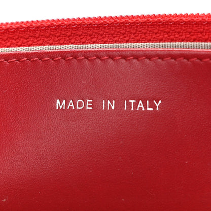 Chanel Patent Quilted Brilliant Wallet On Chain WOC Red 7 of 12
