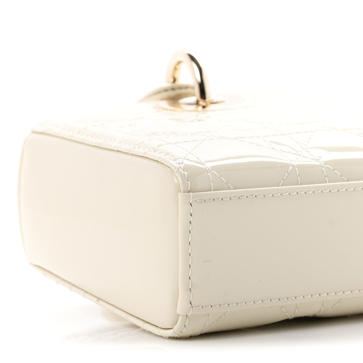 Patent Cannage Small Lady D-Joy White