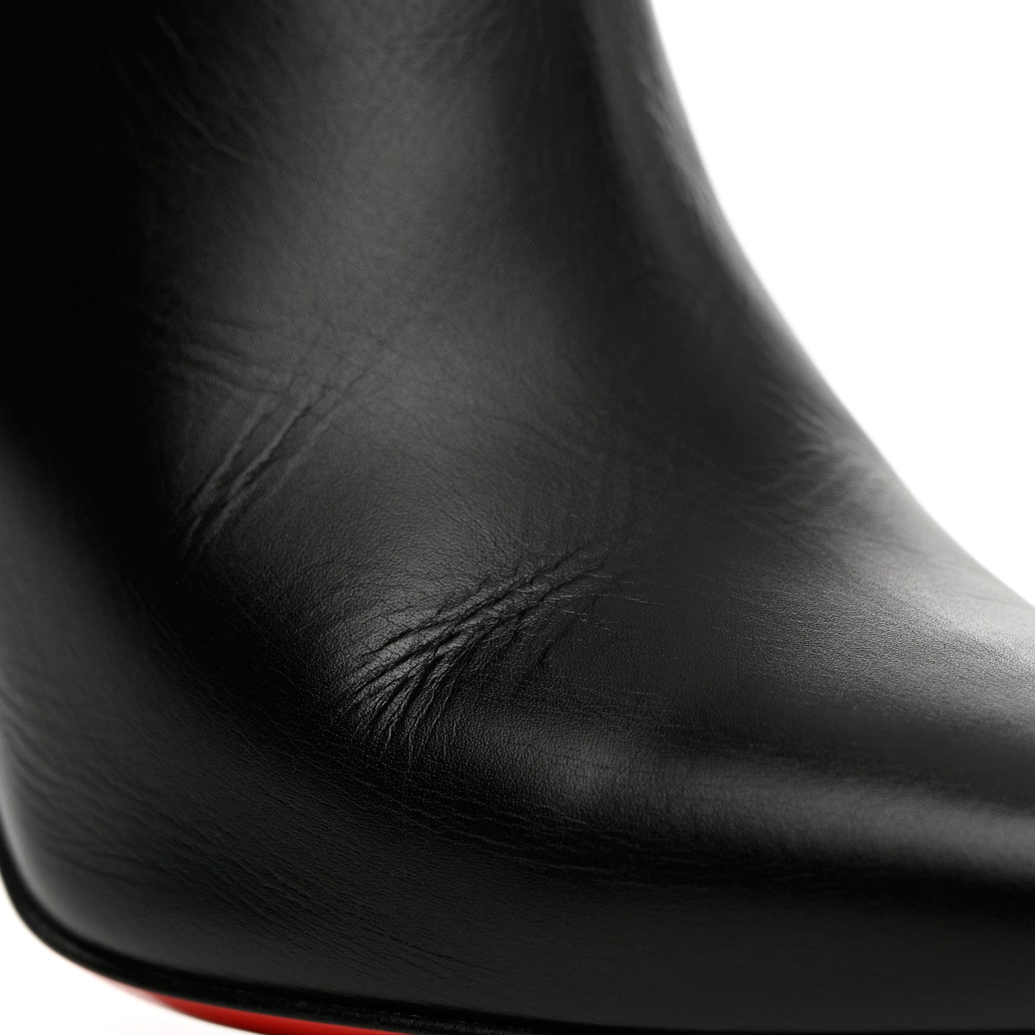 Christian Louboutin Calfskin Gorgona 85 Ankle Boots 37.5 Black 13 of 13