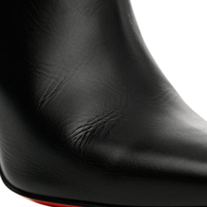 Christian Louboutin Calfskin Gorgona 85 Ankle Boots 37.5 Black 13 of 13