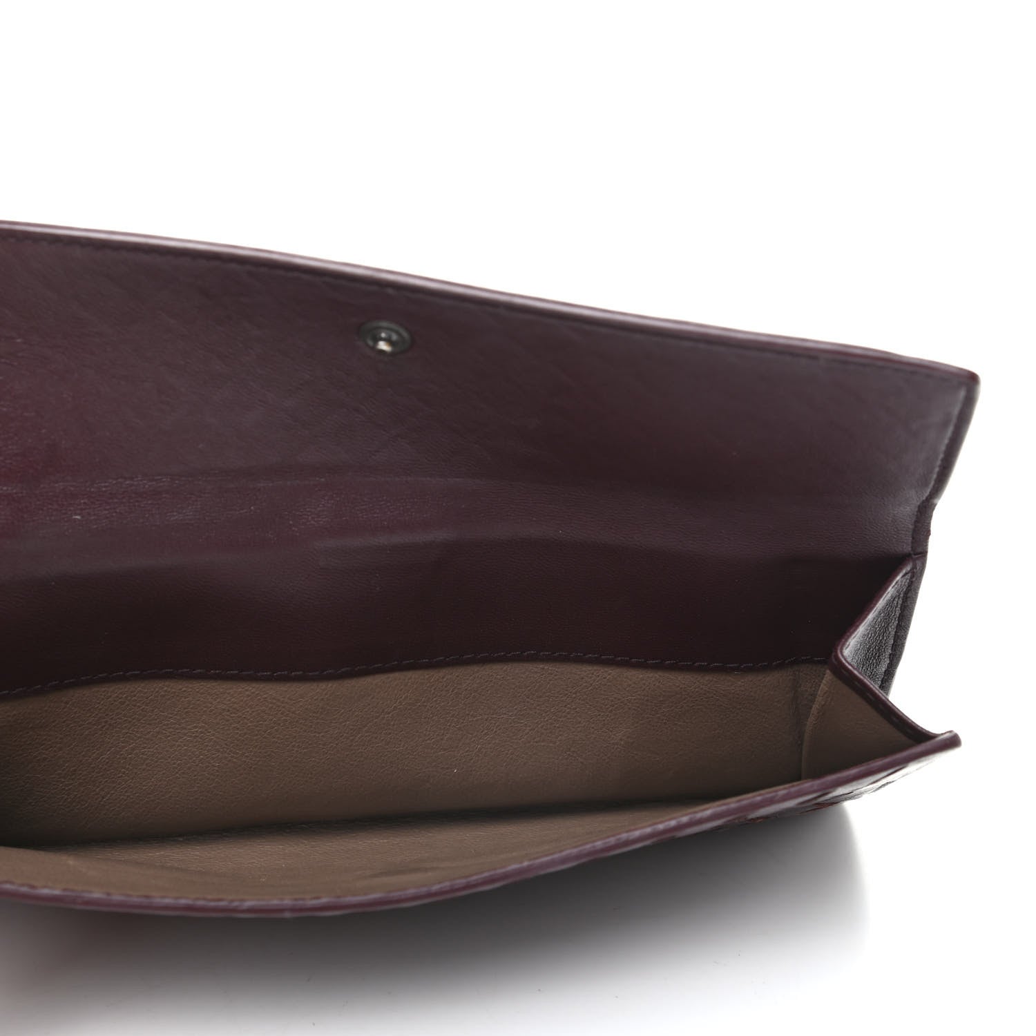 Bottega Veneta Nappa Intrecciato Continental Snap Wallet Ebano 6 of 9