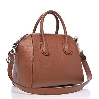 Givenchy Sugar Goatskin Small Antigona Cognac 3 of 12