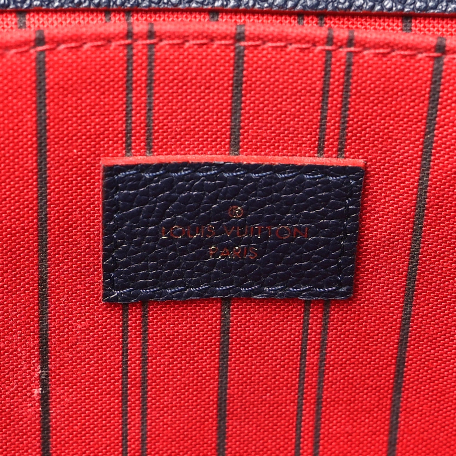 Louis Vuitton Empreinte Pochette Metis Marine Rouge 6 of 9