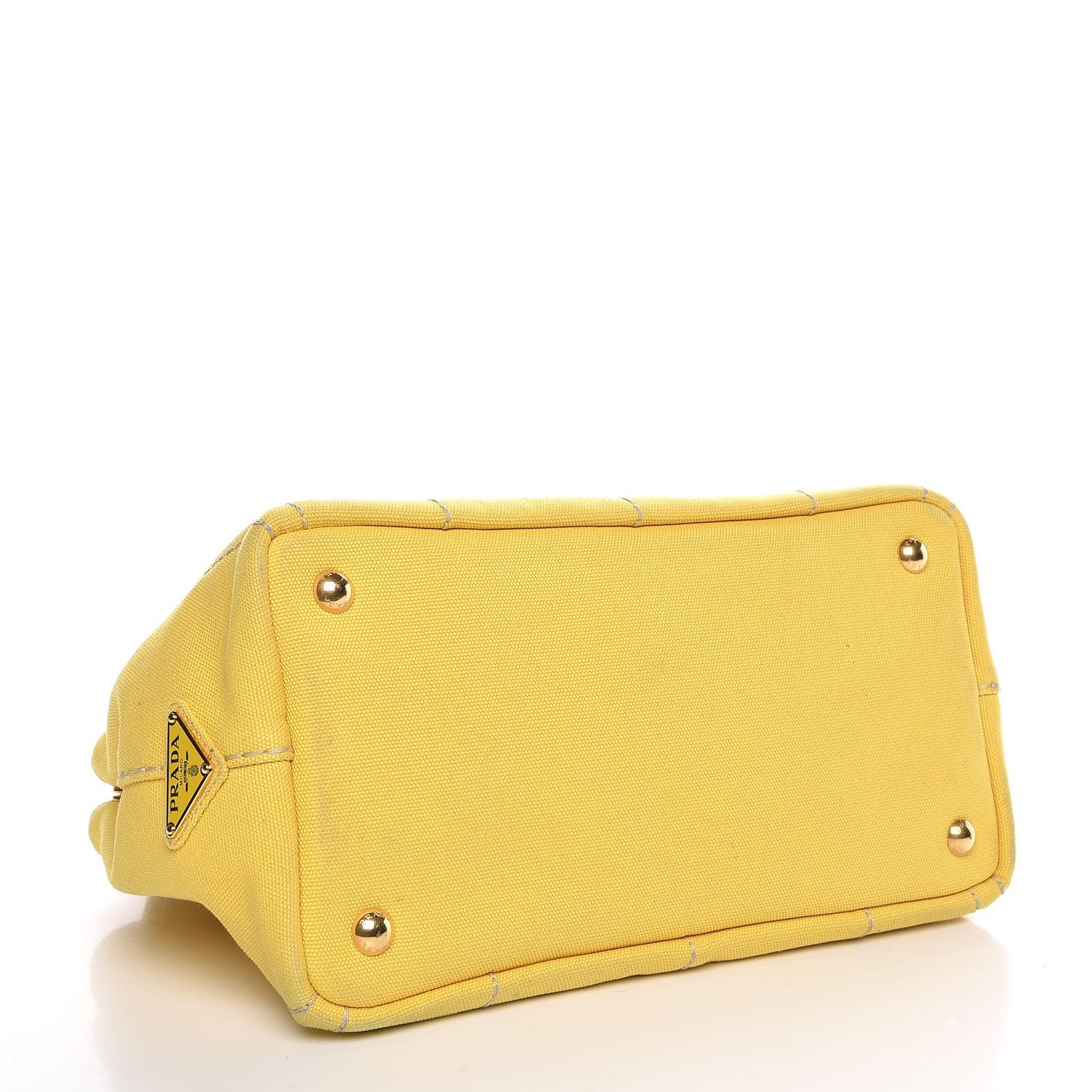 Canvas Canapa Small Logo Tote Yellow