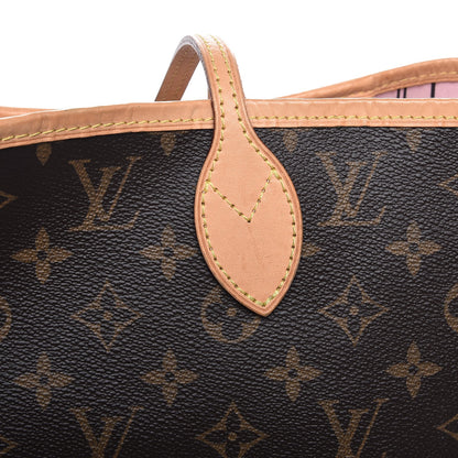 Louis Vuitton Monogram Neo Neverfull MM Rose Ballerine 9 of 11