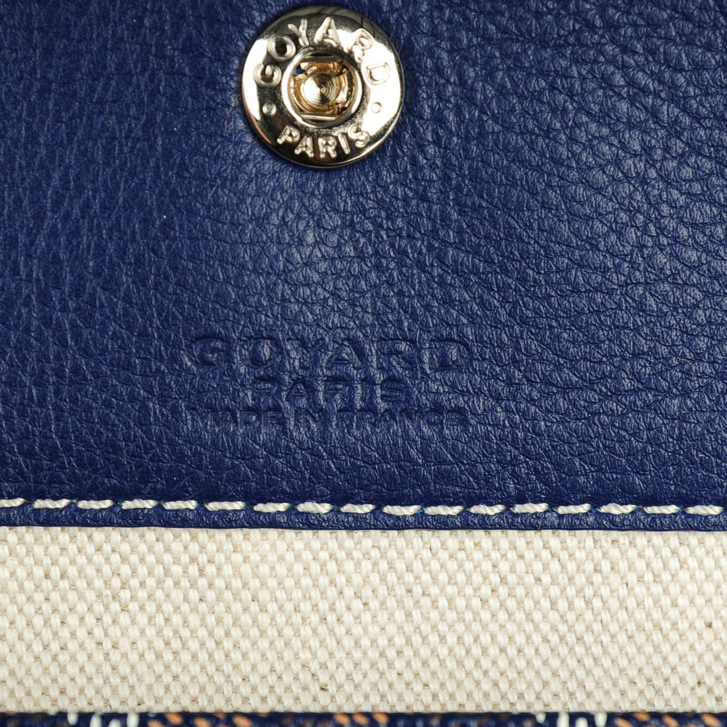 Goyardine Saint Louis GM Navy