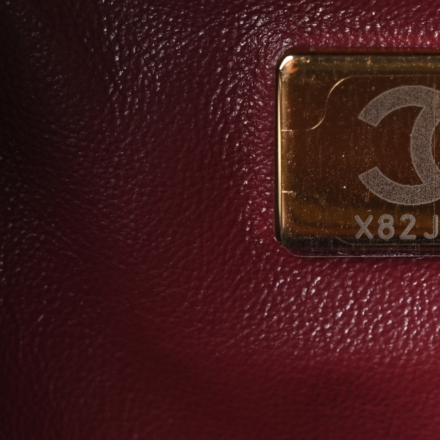 Chanel Grained Calfskin Small Souplissimo Maxi Flap Burgundy 7 of 11