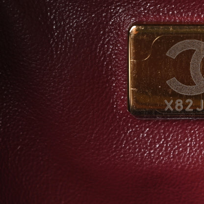Chanel Grained Calfskin Small Souplissimo Maxi Flap Burgundy 7 of 11