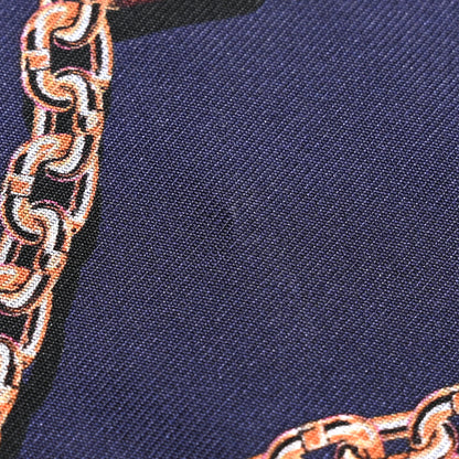 Louis Vuitton Silk Square Handle Me Scarf Bleu 4 of 4