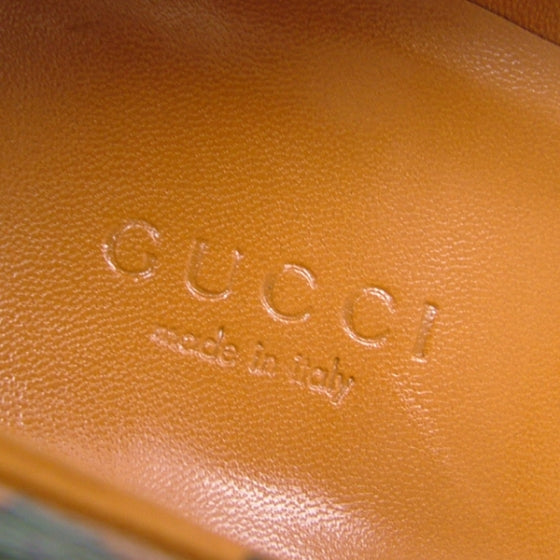 Gucci Leather Heart Tattoo Pumps 39.5 Tan 7 of 8
