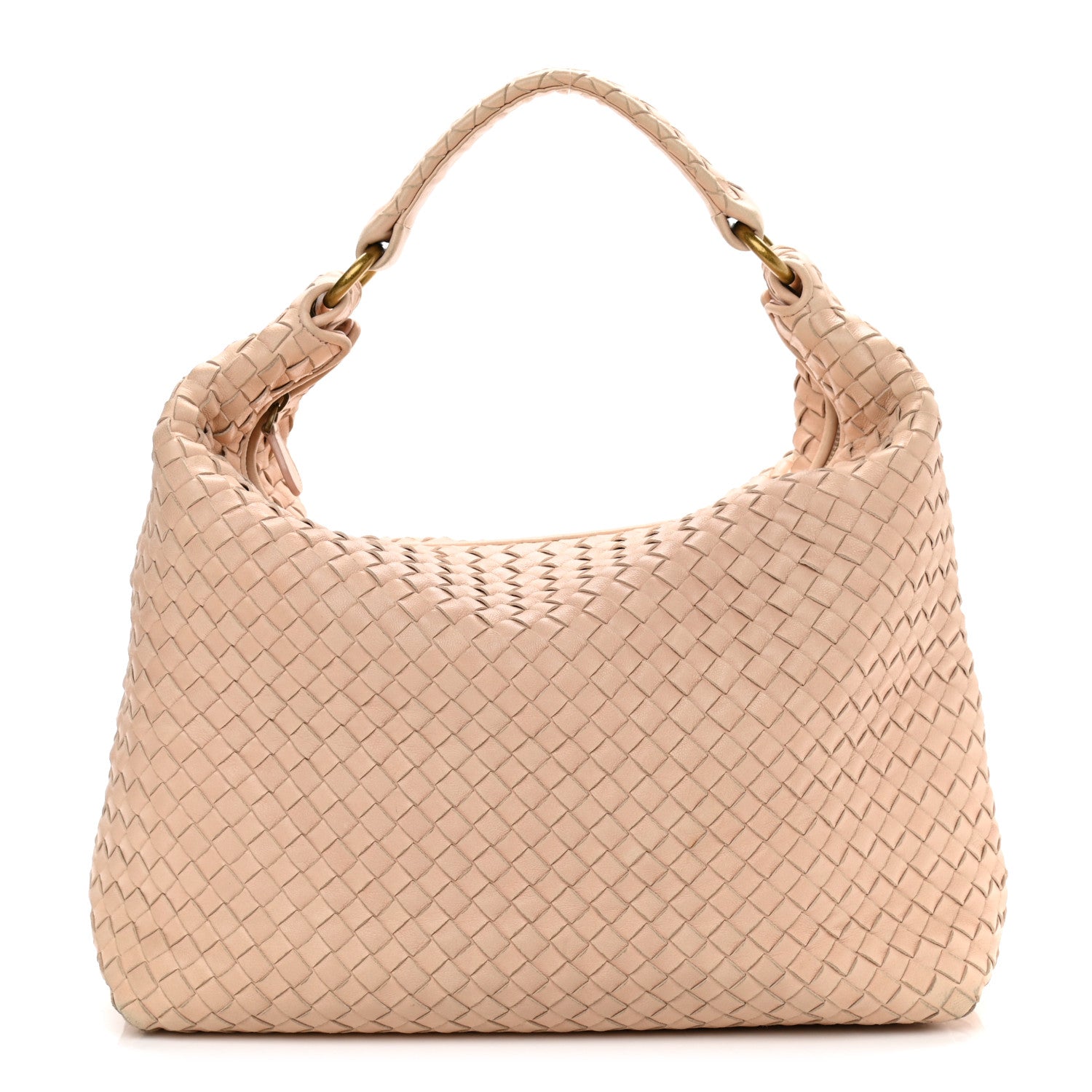Bottega Veneta Nappa Intrecciato Pyramid Hobo Lotus 1 of 12