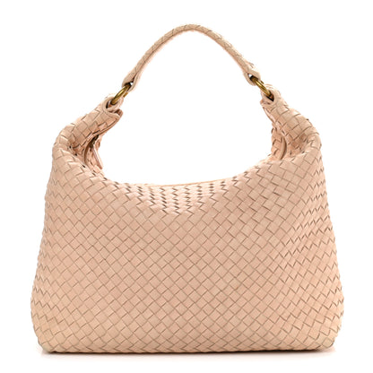 Bottega Veneta Nappa Intrecciato Pyramid Hobo Lotus 1 of 12
