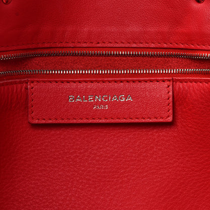 Balenciaga Veau Papier B4 Zip Around Tote Rouge Tango 6 of 11