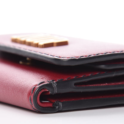 Christian Dior Calfskin Small Dfence Compact Wallet Scarlet 9 of 9