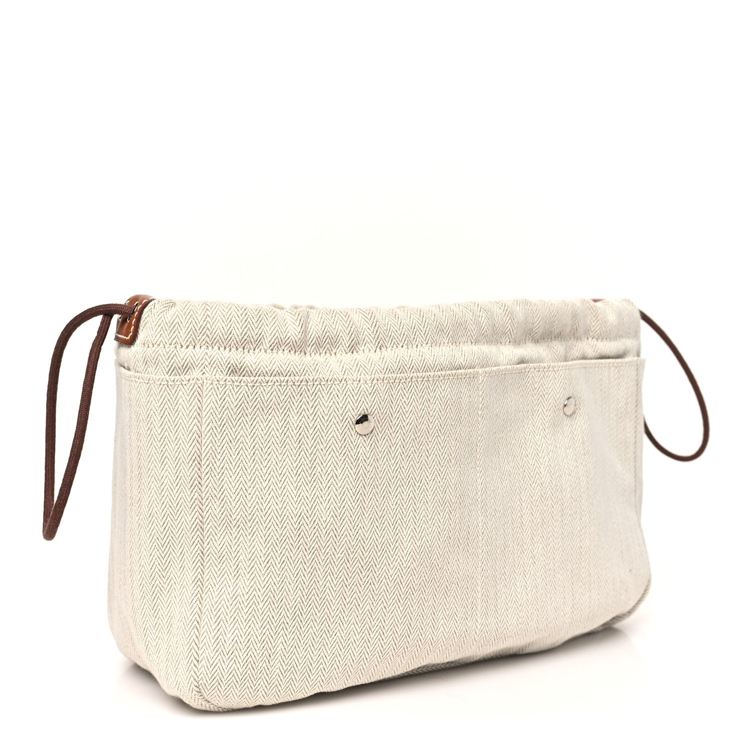 Hermes Canvas Barenia Fourbi 25 MM Bag Insert Natural Fauve 3 of 11