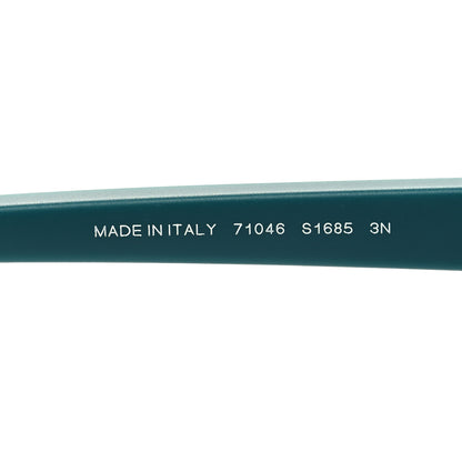 Chanel Acetate Visor Sunglasses 71046 Matte Green 6 of 7