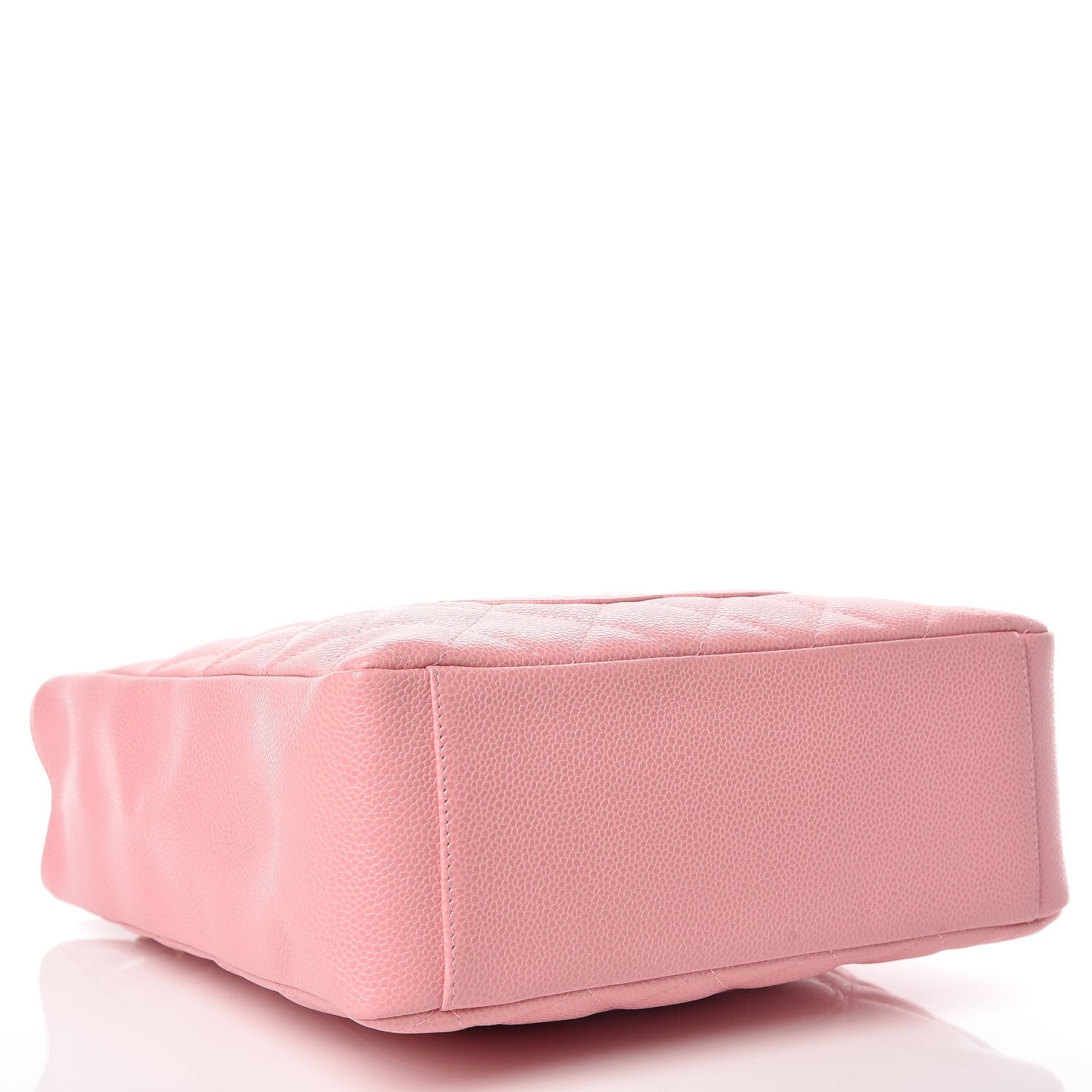 Chanel Caviar Quilted Petit Shopping Tote PST Pink 4 of 9
