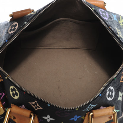 Louis Vuitton Monogram Multicolor Speedy 30 Black 5 of 9