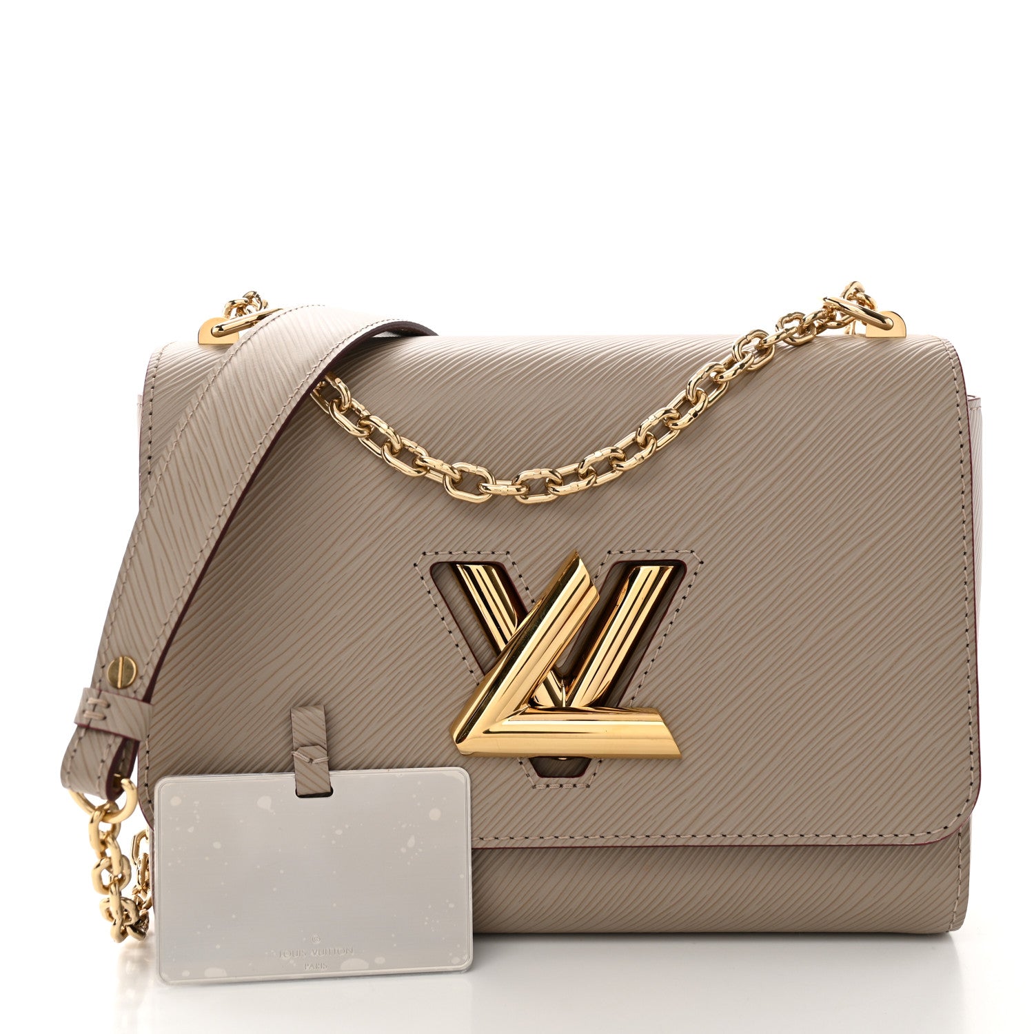 Louis Vuitton Epi Twist Shoulder Bag MM Galet 4 of 11