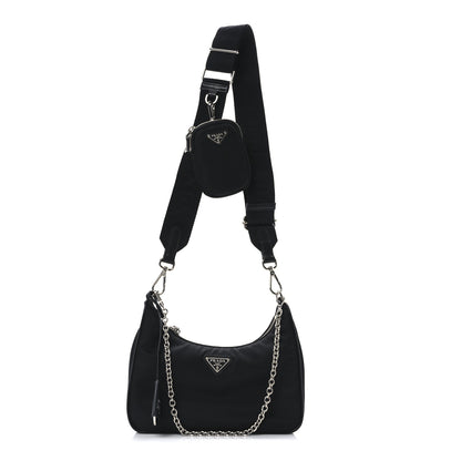 Prada Nylon Re-Edition 2005 Shoulder Bag Black 1 of 9
