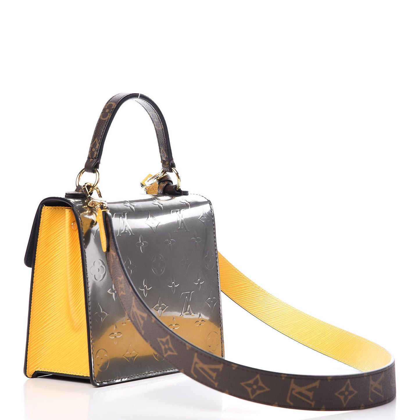Vernis Epi Monogram Spring Street Bitume Metallise