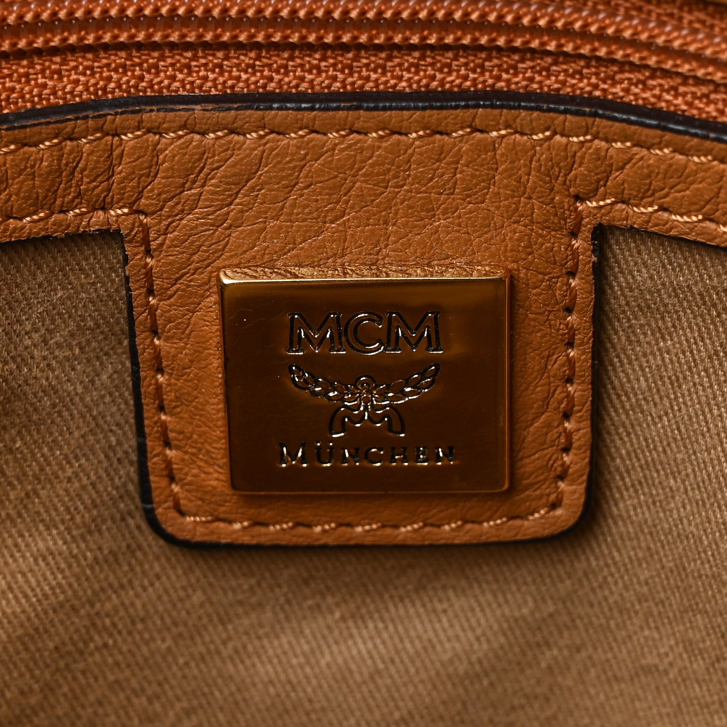 Visetos Medium Essentials Shopper Tote Cognac