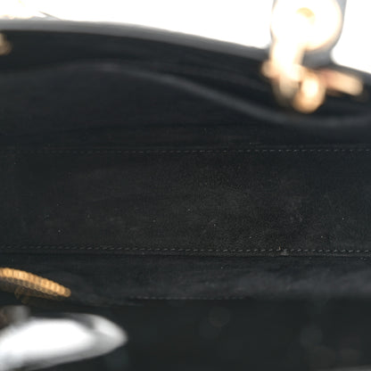 Christian Dior Patent Cannage Small Lady Dior Black 5 of 11