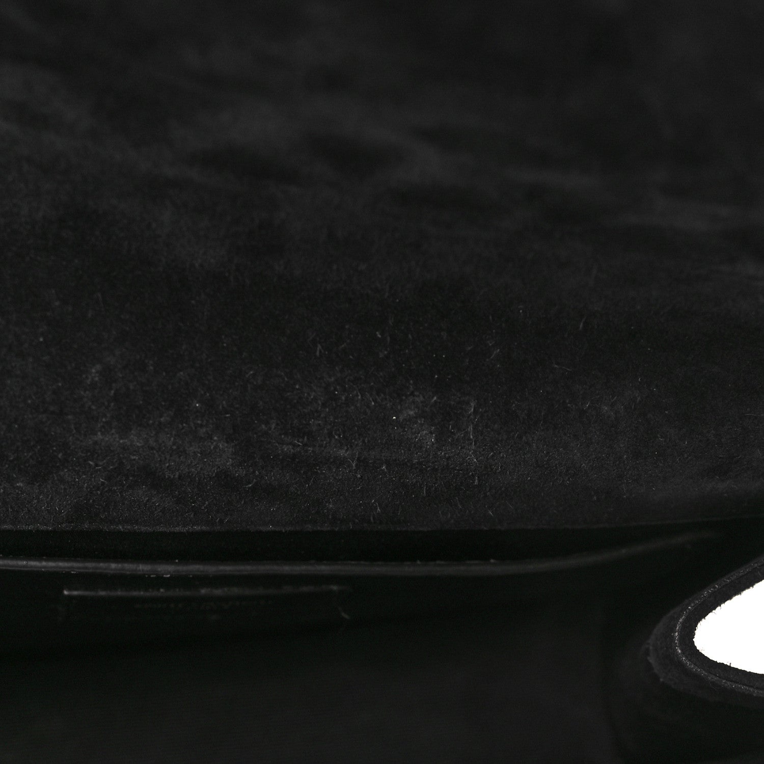 Saint Laurent Suede Mixed Matelasse Triquilt Medium Monogram Satchel Black 10 of 10