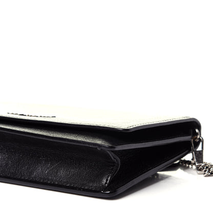 Givenchy Sugar Goatskin Pandora Chain Wallet Black 8 of 11