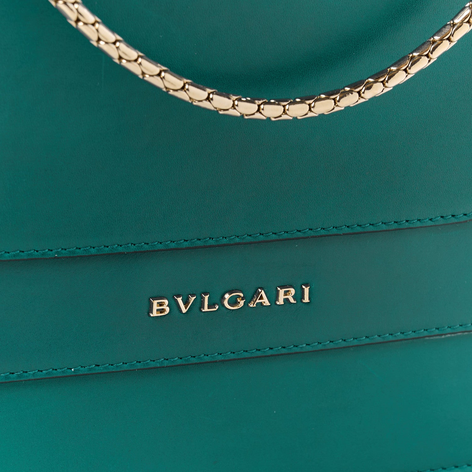 Bulgari Calfskin Serpenti Forever Crossbody Emerald Green 10 of 18