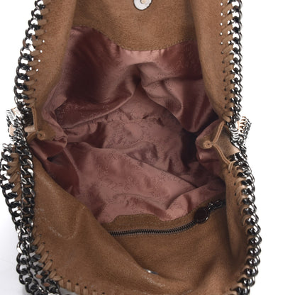 Stella McCartney Shaggy Deer Falabella Fold Over Tote Taupe 5 of 6