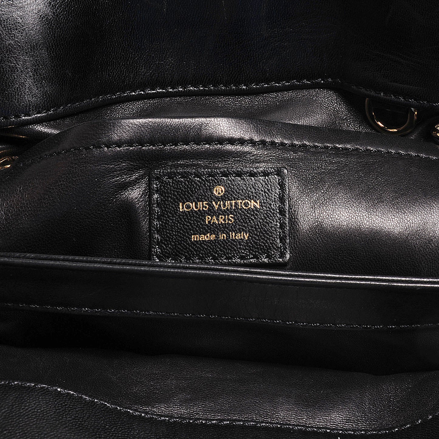 Monogram Silk Pony Hair Alligator Trim Linda Black