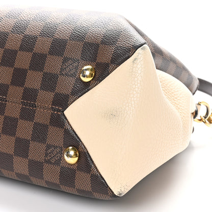 Louis Vuitton Damier Ebene Cuir Taurillon Brittany Creme 8 of 13