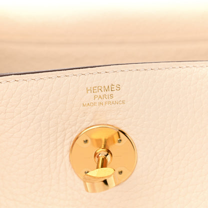 Hermes Taurillon Clemence Lindy 26 Nata 6 of 12