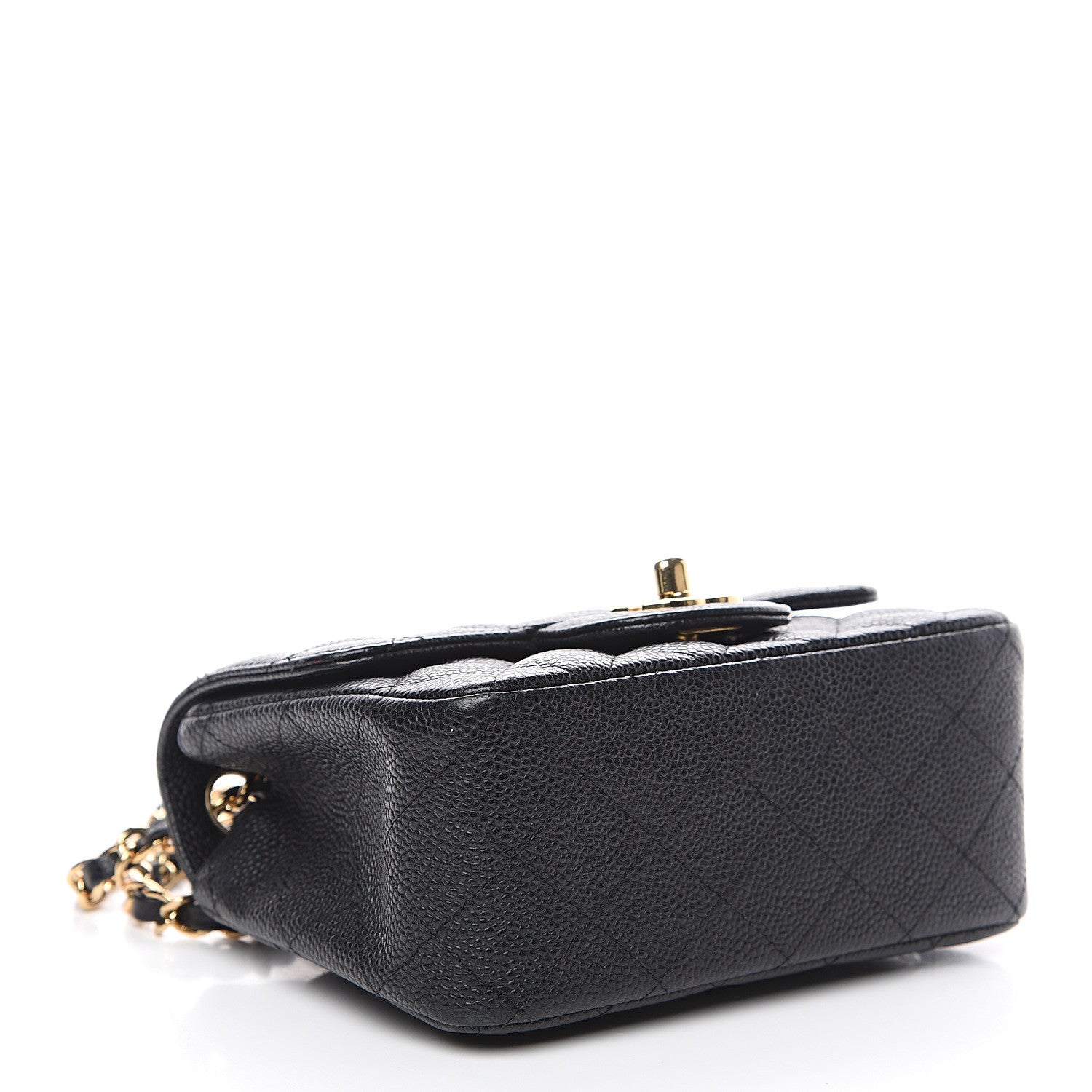 Chanel Caviar Quilted Mini Square Flap Black 3 of 13