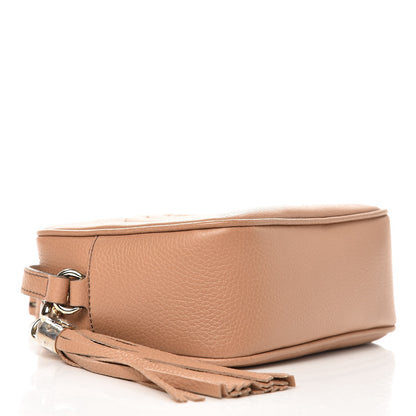 Gucci Pebbled Calfskin Small Soho Disco Bag Rose Beige 4 of 7