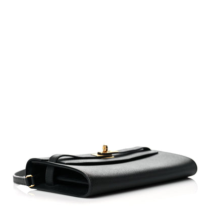 Hermes Epsom Kelly Wallet To Go Black 4 of 9