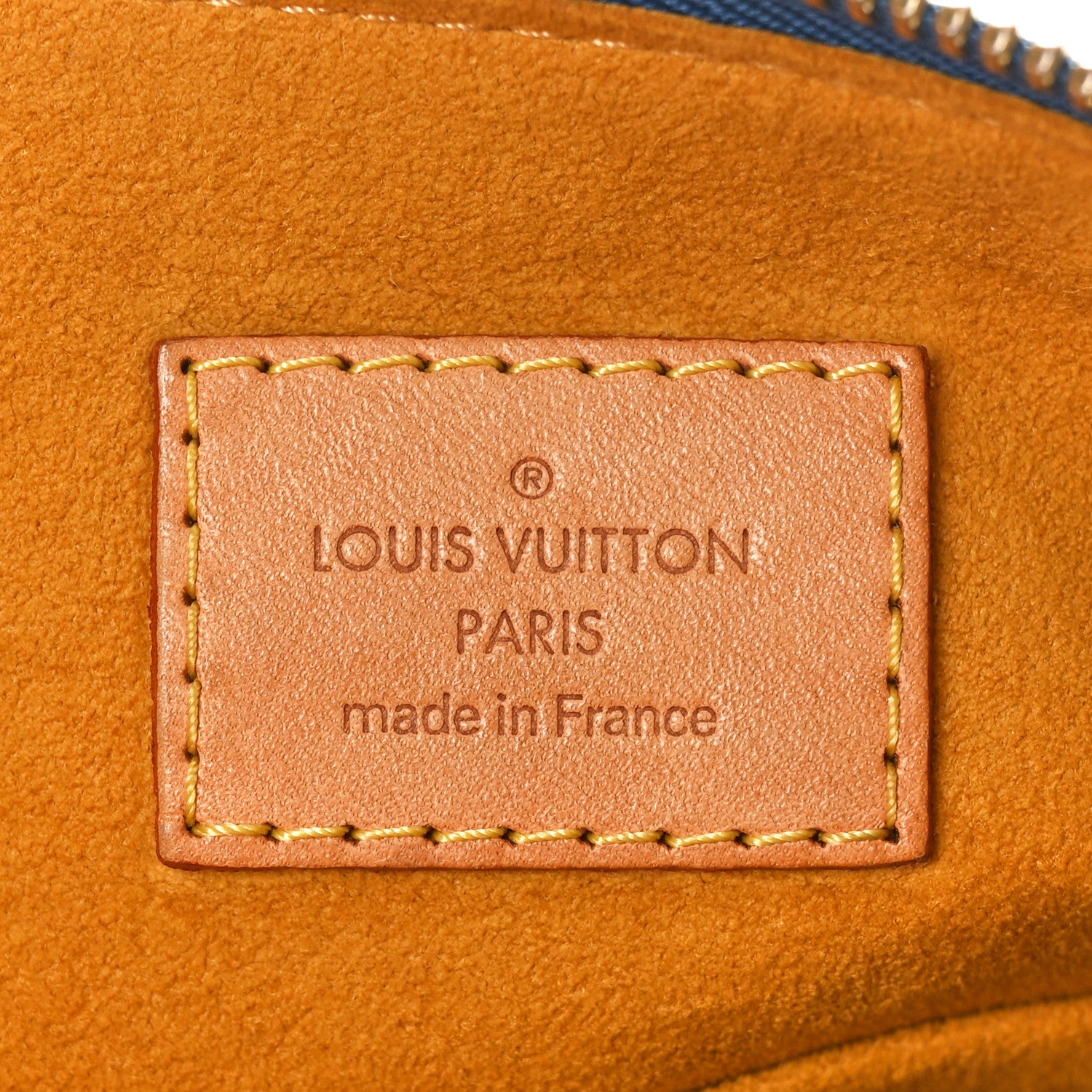 Louis Vuitton Monogram Denim Baggy PM Blue 6 of 13