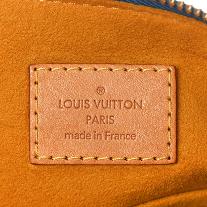 Louis Vuitton Monogram Denim Baggy PM Blue 6 of 13