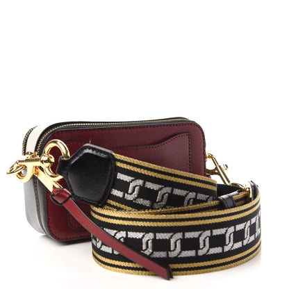 Marc Jacobs Saffiano Small Snapshot Camera Bag Red Multicolor 3 of 9
