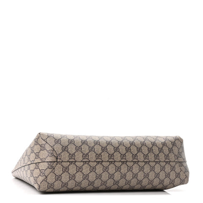 Gucci GG Supreme Monogram Medium Reversible Tote Beige Red 4 of 15