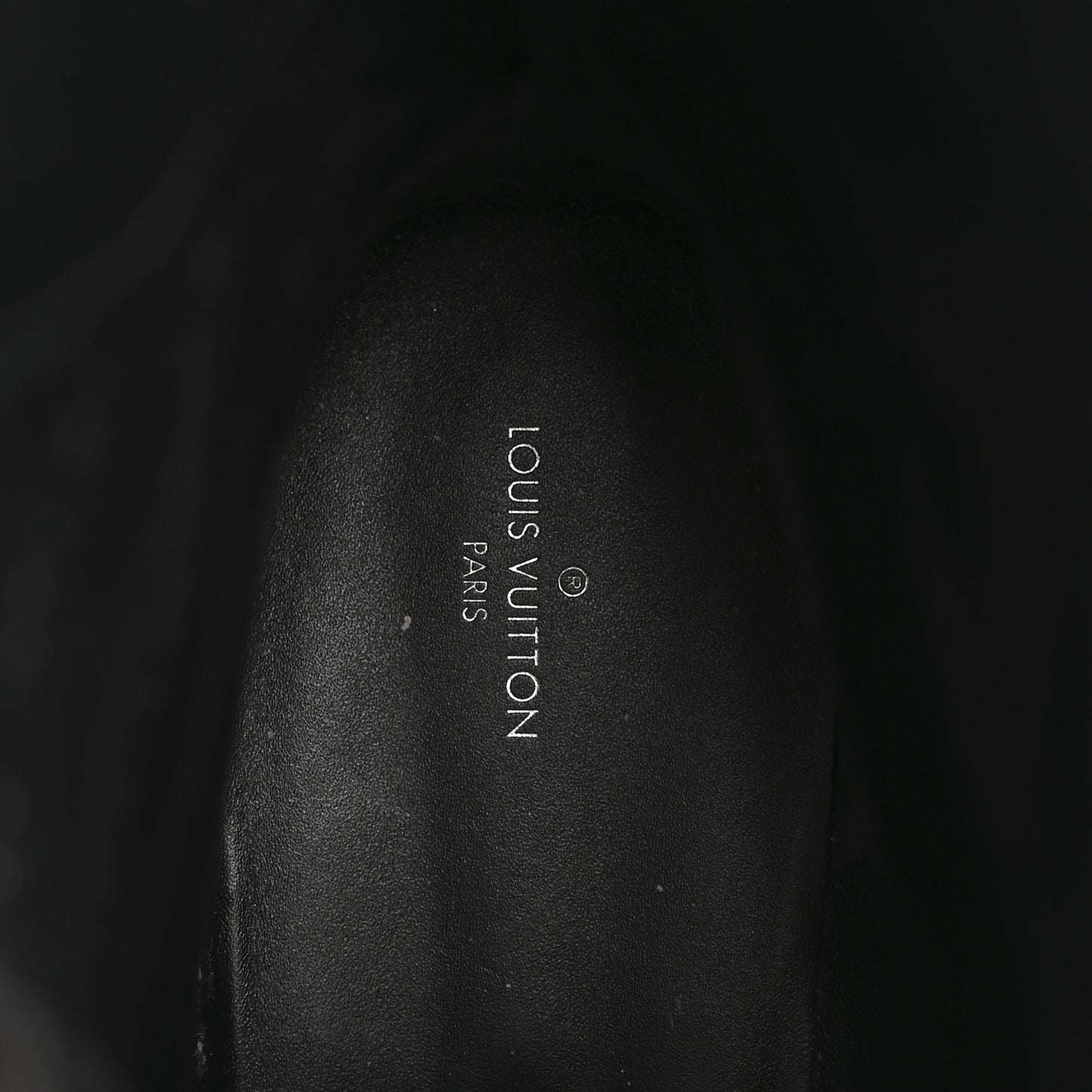 Suede Calfskin Monogram Laureate Platform Desert Boots 41 Black