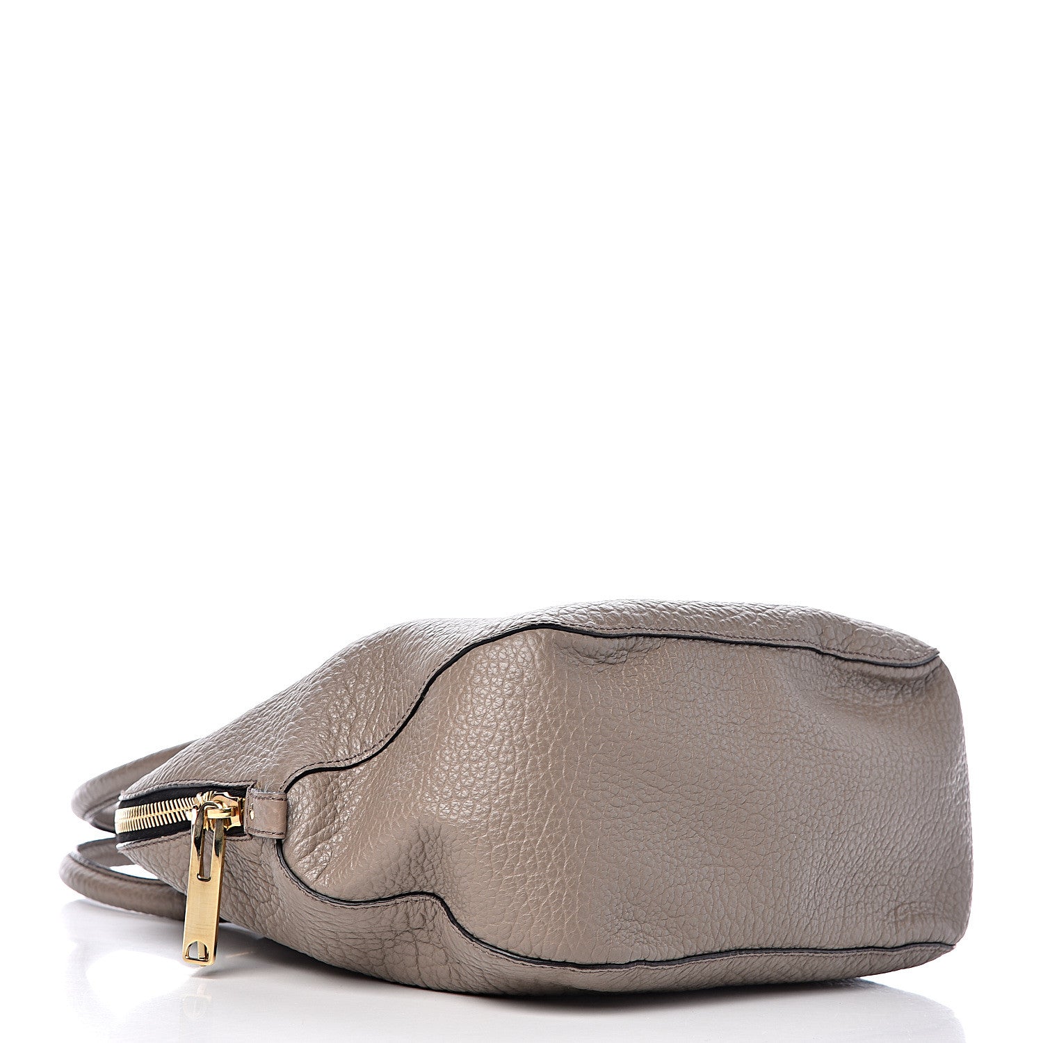 Burberry Heritage Grain Medium Orchard Bowling Bag Pale Taupe 4 of 12