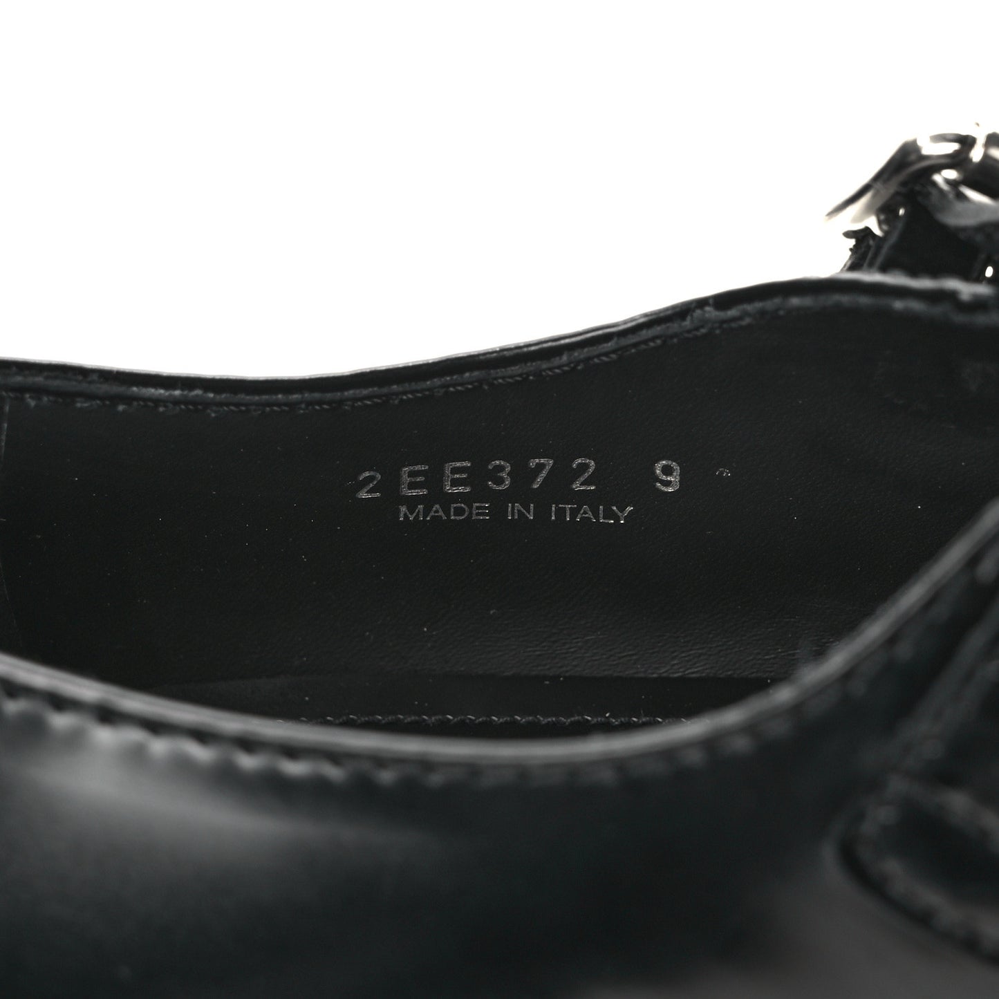 Spazzolato Mens Mary Jane T Strap 40mm Loafers 9 Black