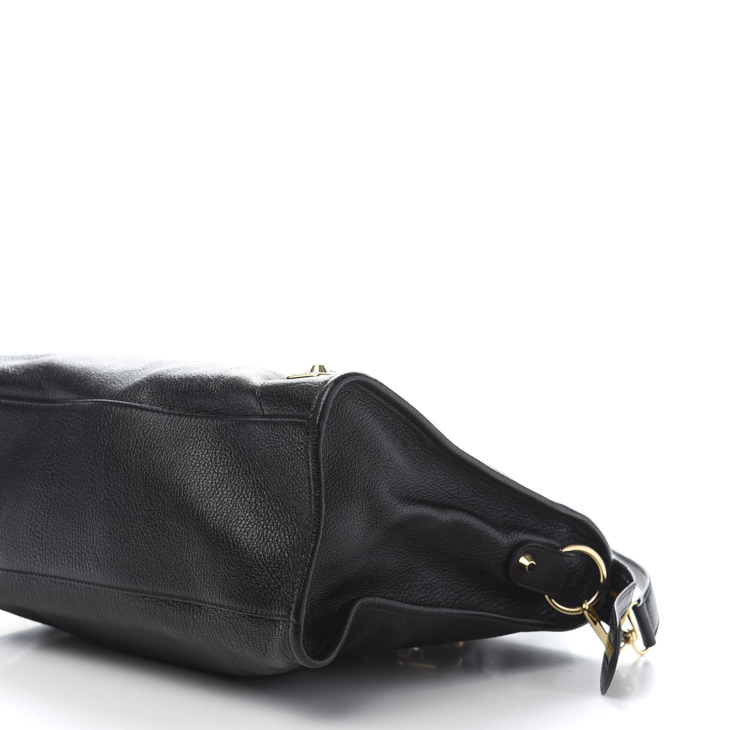 Balenciaga Chevre Gold Metallic Edge Hardware City Black 11 of 14