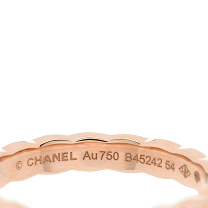 Chanel 18K Beige Gold Mini Coco Crush Ring 54 6.75 4 of 5